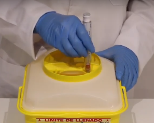 residuos en un hospital